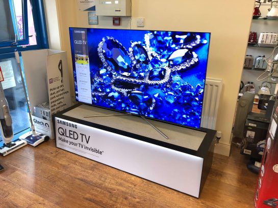 belfast samsung retail display installation